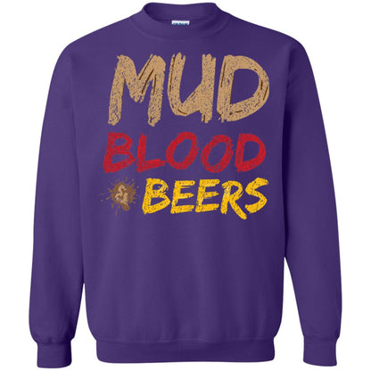 Mud Blood Beers Awesome Team T-shirt Purple