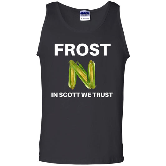 Frost Scott We Trust Nebraska Football Coach T-Shirt Black