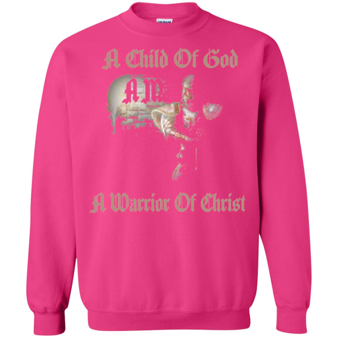 Crusader Knights Templar T-shirt A Child Of God Heliconia