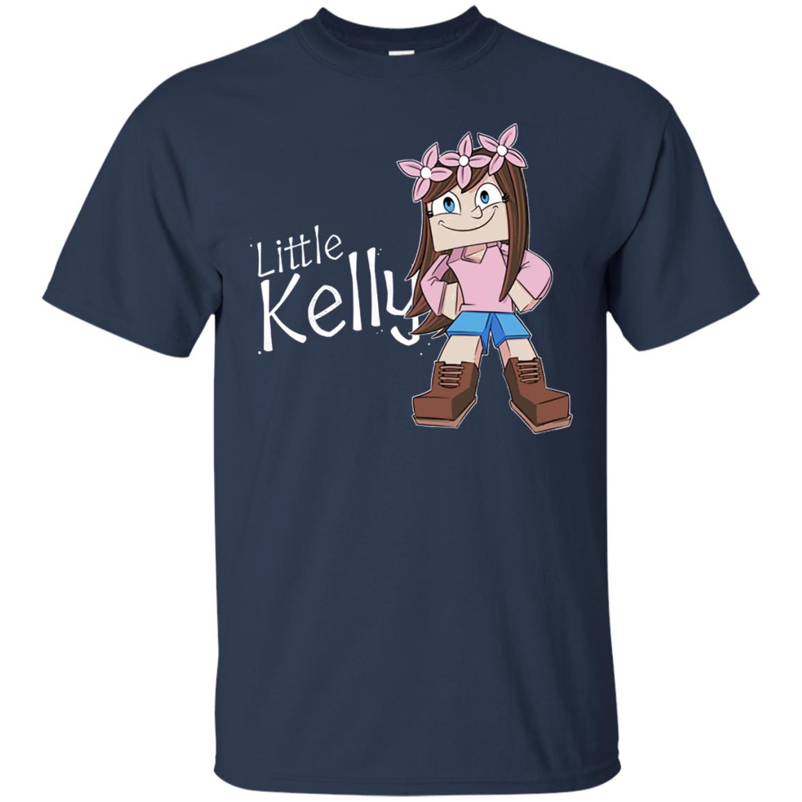 Little Kelly Minecraft Little Club Adventures Shirt Navy