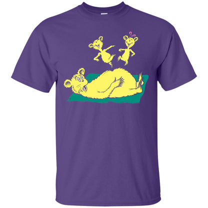 Dr. Seuss Hop On Pop Book Lover T-shirt Purple