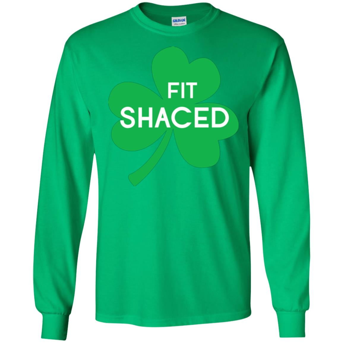 Saint Patrick's Day T-shirt Shamrocks Fit Shaced Irish Green