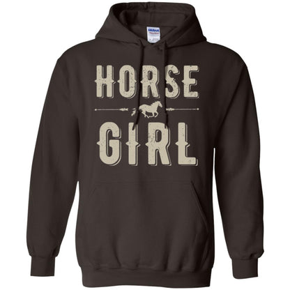 Horse Girl T-shirt Dark Chocolate