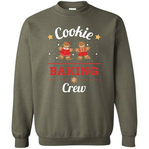 Christmas T-shirt Gingerbread Cookie Baking Crew