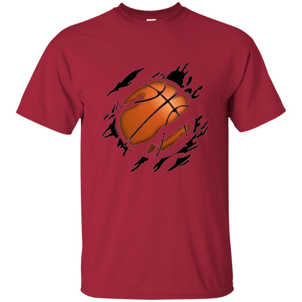 Basketball Lover T-shirt Basketball In Me Cardinal