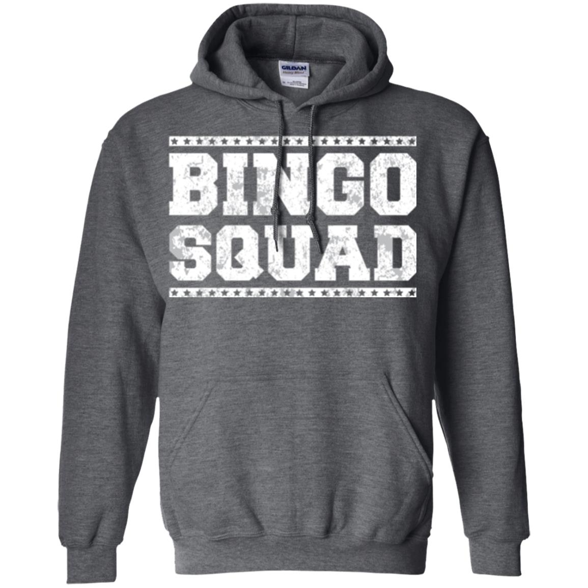 Bingo Squad Distressed Style Lucky Player T-shirt Dark Heather