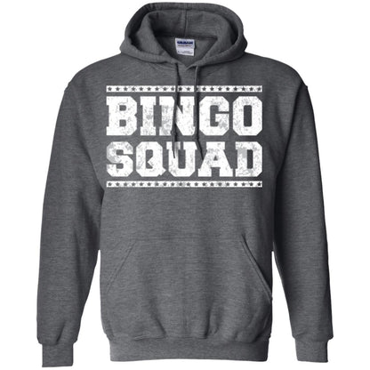 Bingo Squad Distressed Style Lucky Player T-shirt Dark Heather
