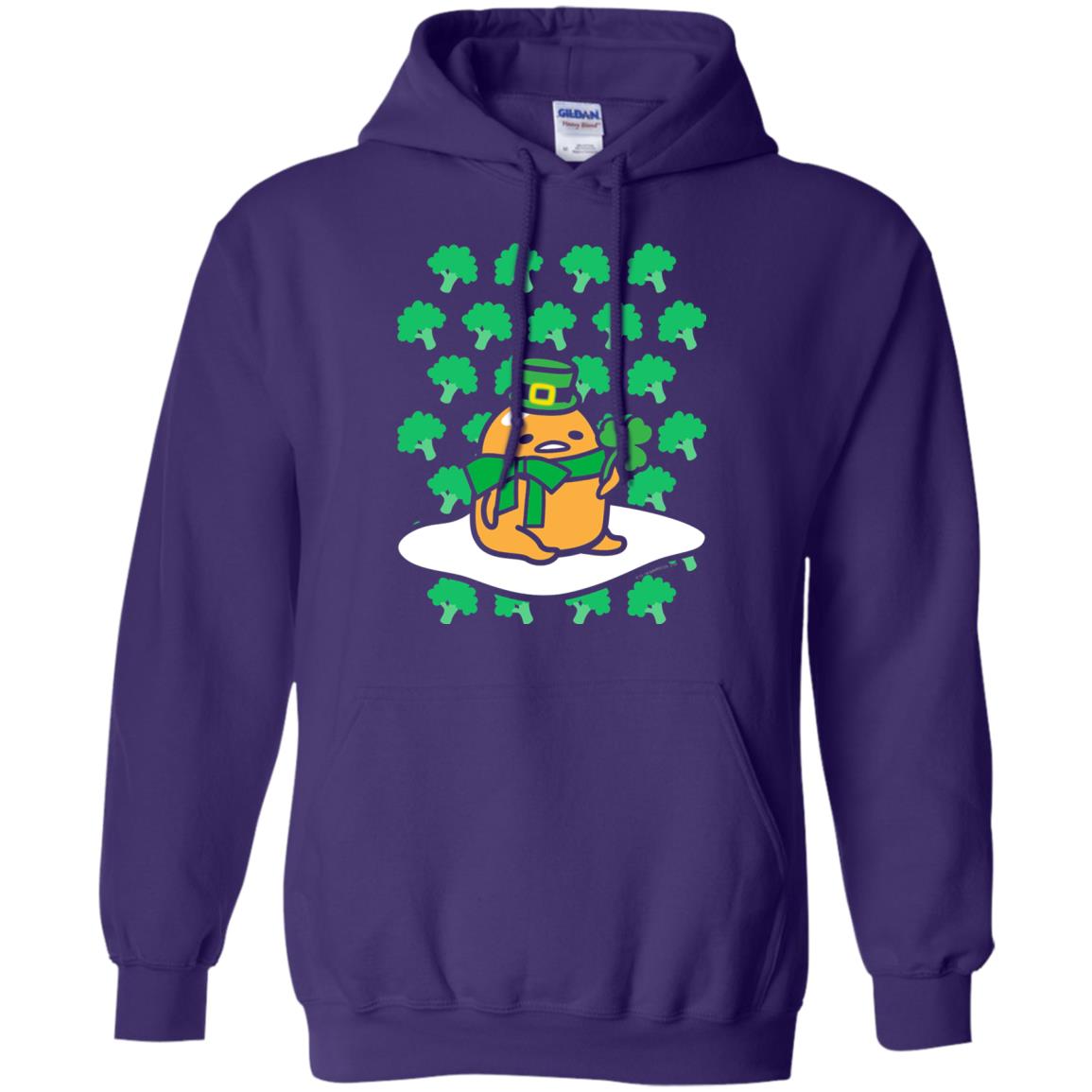 St. Patrick_s Day T-shirt Clover Purple