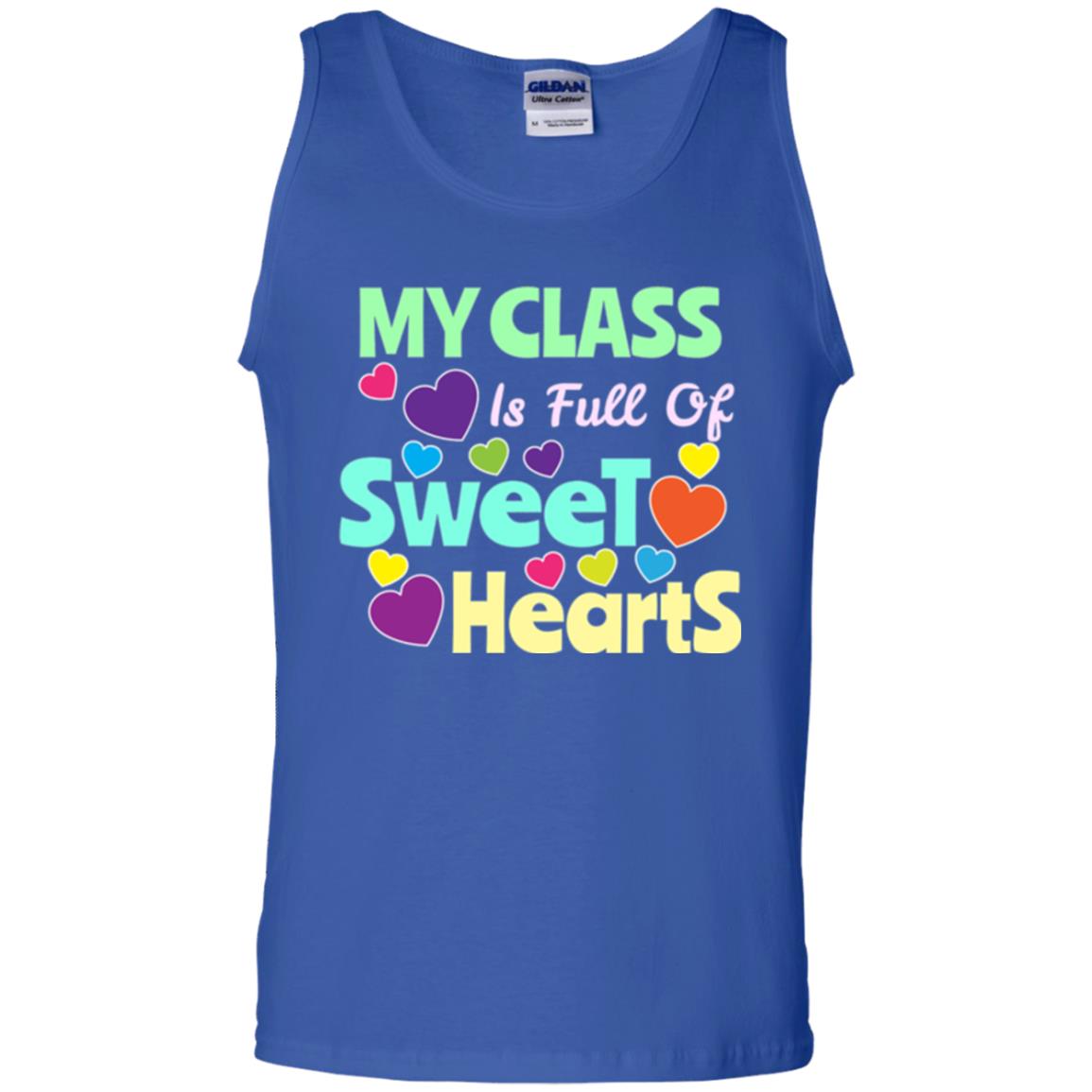 Valentines Day T-shirt I Love My Sweet Hearts Royal
