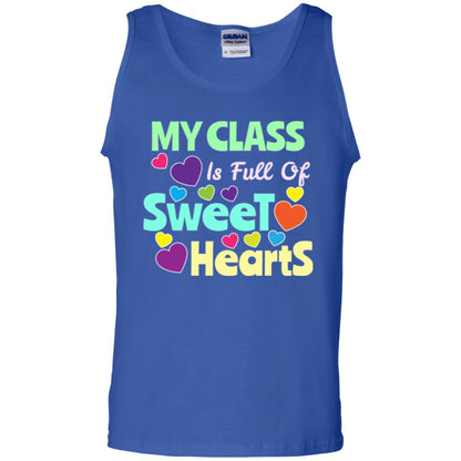 Valentines Day T-shirt I Love My Sweet Hearts Royal