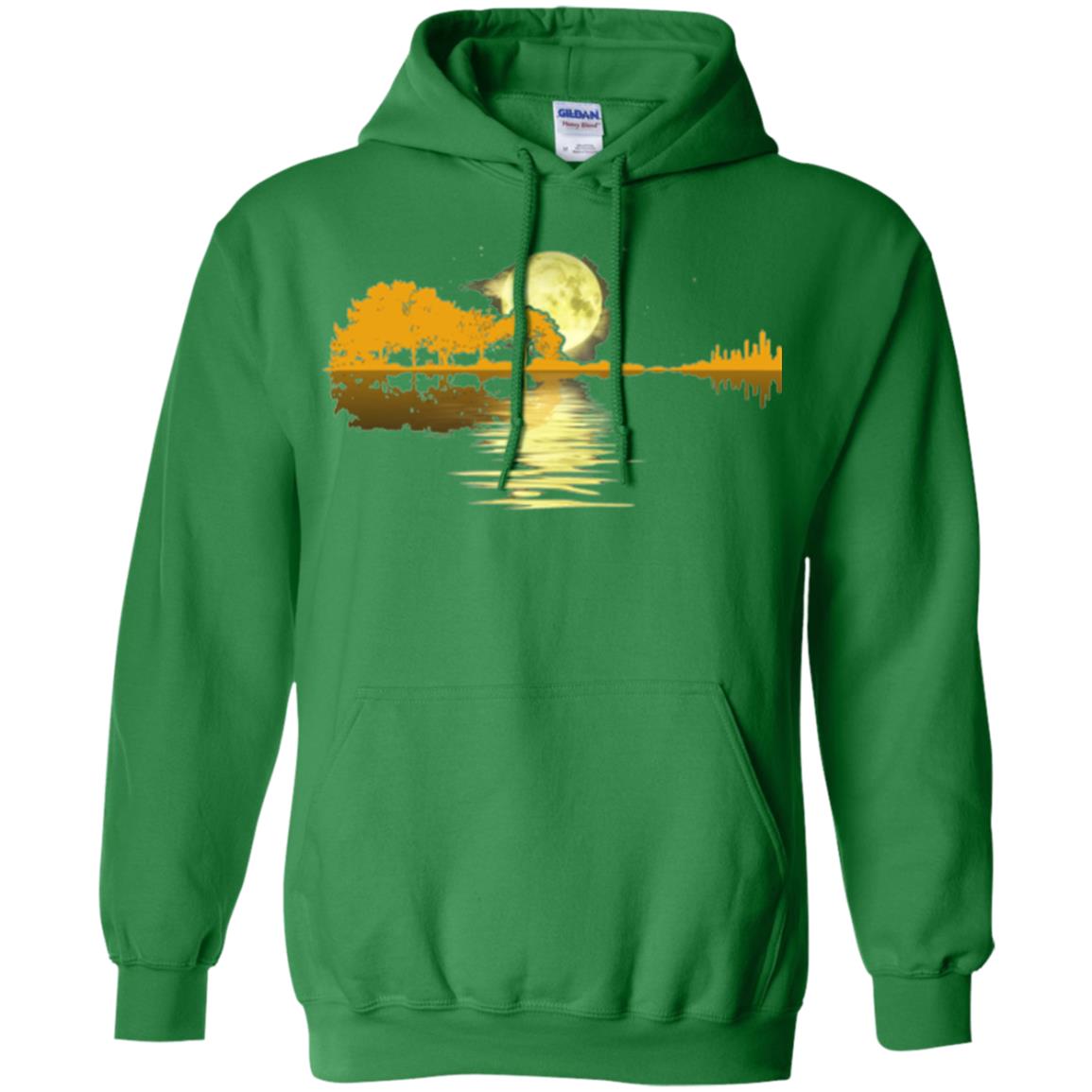 Guitar Lake Shadow T-shirt Irish Green