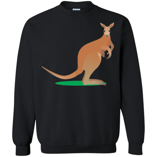 Mom Baby Kangaroo In Pouch Joey T-shirt Black