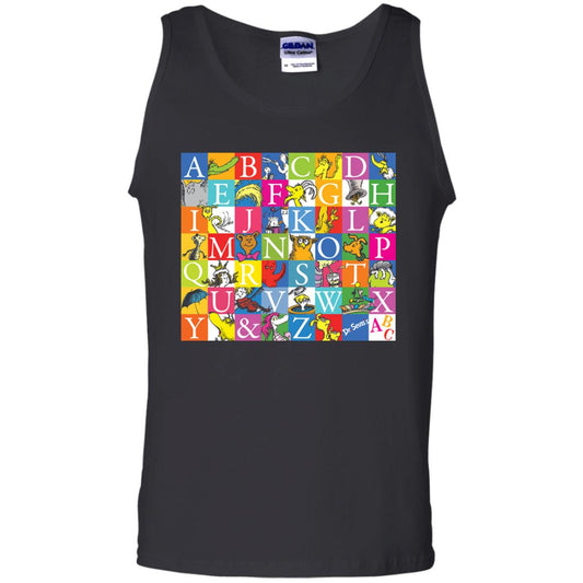 Dr. Seuss A To Z Gift Shirt For Funny Man Black