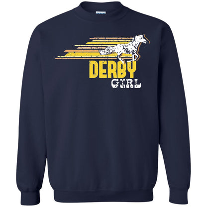 Derby Girl Derby Women Horse Race Shirt Navy