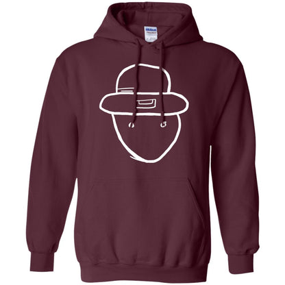 Amateur Leprechaun Sketch Mobile Alabama St Patrick_s Day T-shirt Maroon