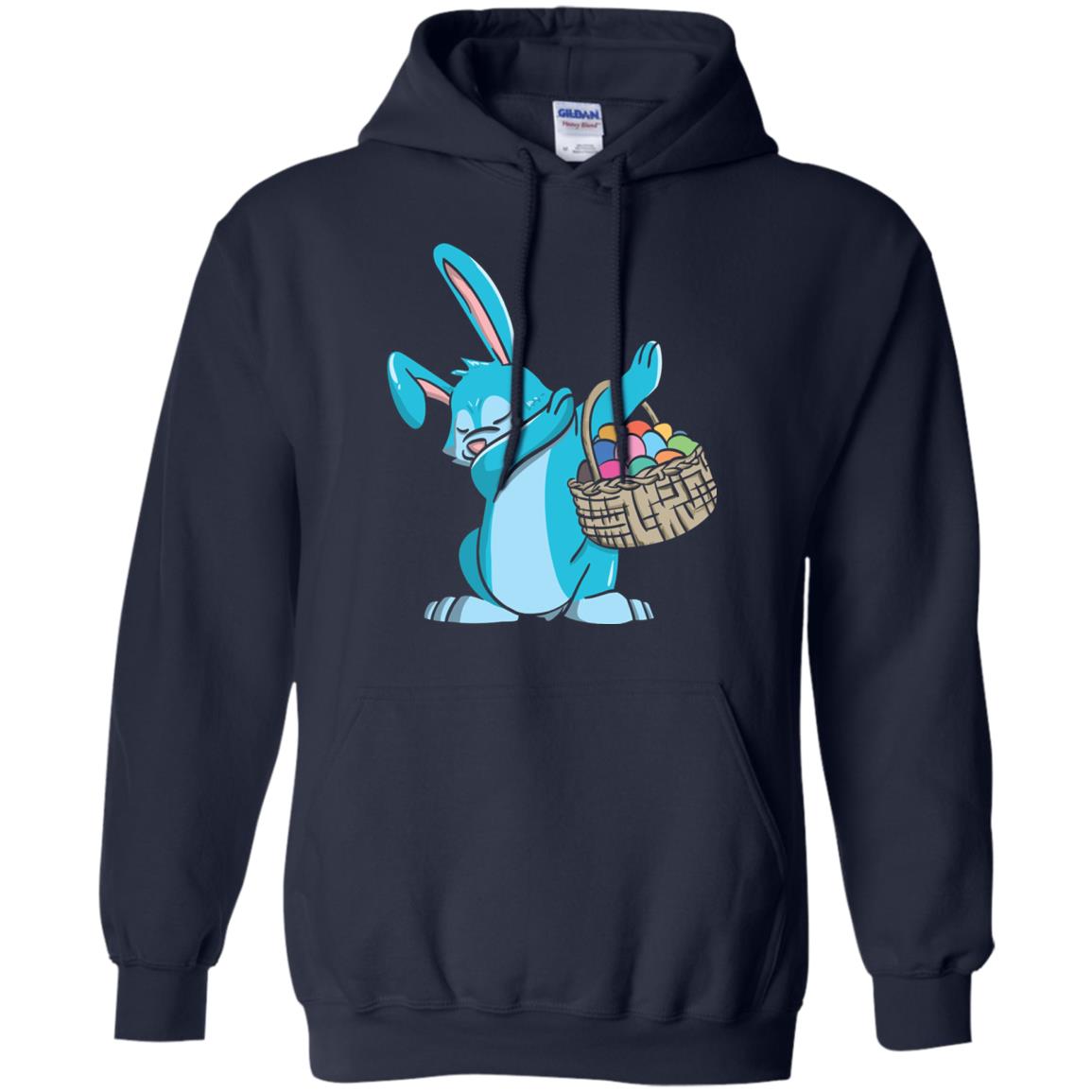 Easter Bunny Dab Easter Shirt Navy