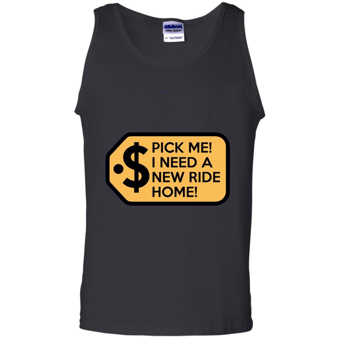 Pick Me I Need A New Ride Home Game Show T-shirts Black