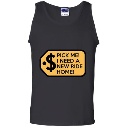Pick Me I Need A New Ride Home Game Show T-shirts Black