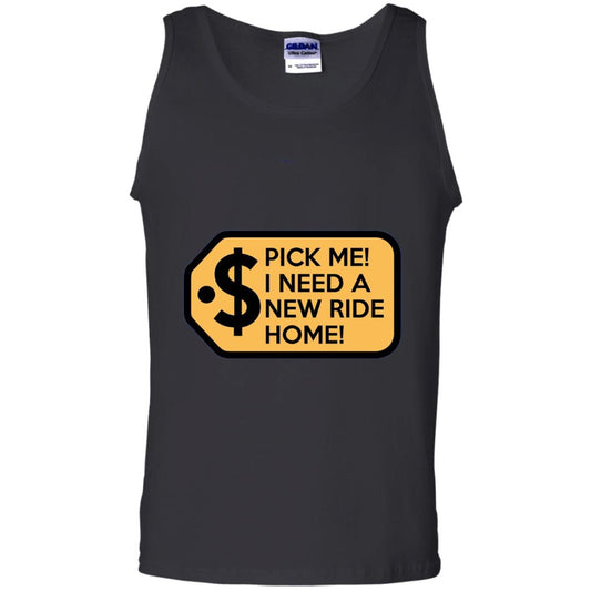 Pick Me I Need A New Ride Home Game Show T-shirts Black
