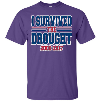 Buffalo Playoff T-shirt I Survived The Drought Purple