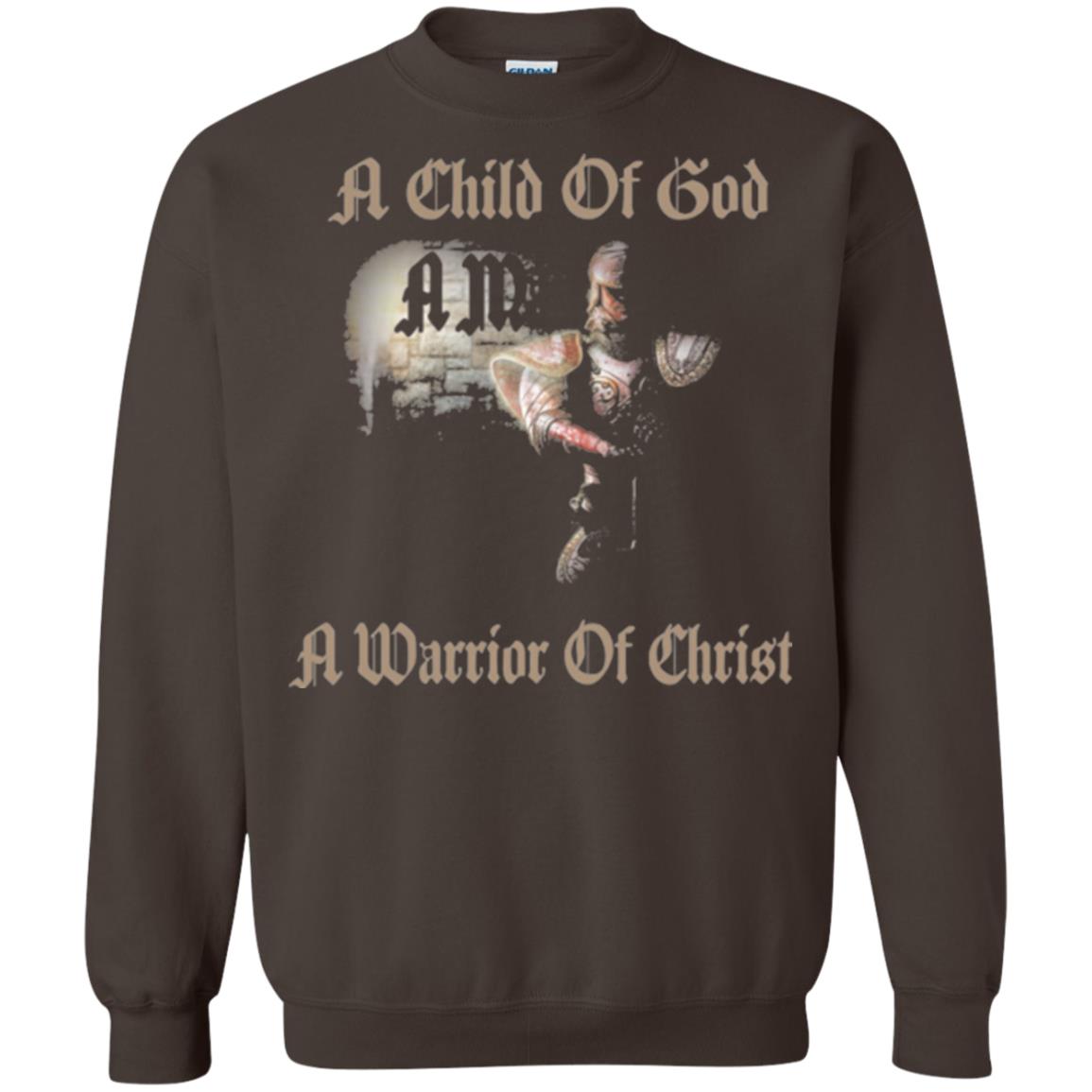 Crusader Knights Templar T-shirt A Child Of God Dark Chocolate