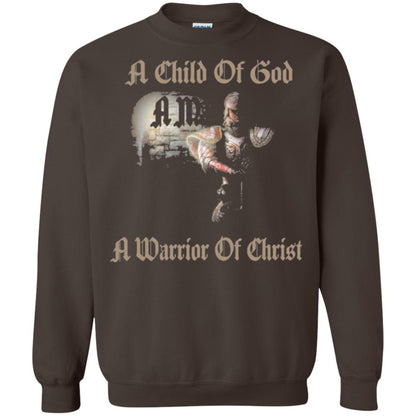 Crusader Knights Templar T-shirt A Child Of God Dark Chocolate