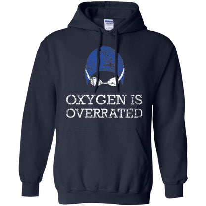 Swimming Lovers T-shirt Oxygen Is Overrated Navy