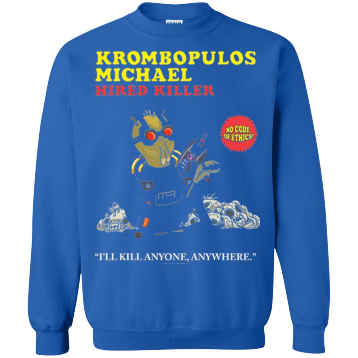 Film T-shirt Krombopulos Michael Hired Killer Royal