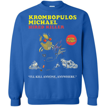 Film T-shirt Krombopulos Michael Hired Killer Royal