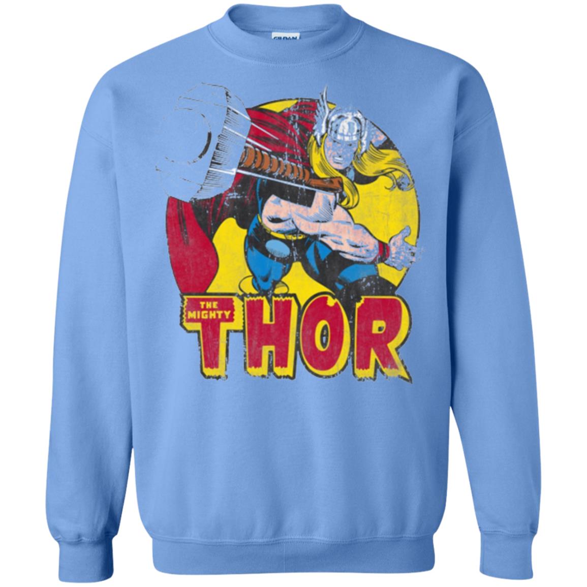 Comic Marvel T-shirt The Mighty Thor Carolina Blue