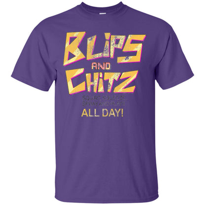 Cartoon T-shirt Vintage Blips And Chitz Purple