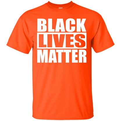 Black Live Matter Shirt Orange