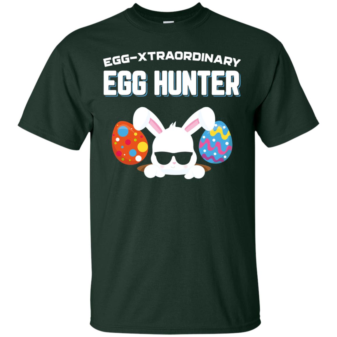 Egg-xtraordinary Egg Hunter Easter Shirt Forest