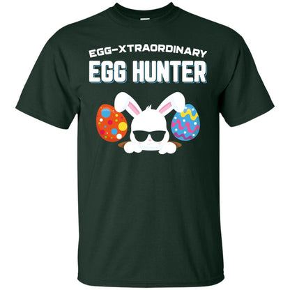 Egg-xtraordinary Egg Hunter Easter Shirt Forest