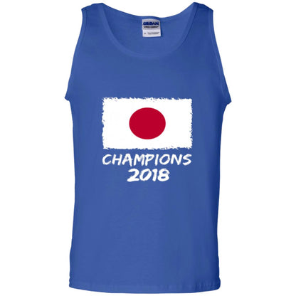 Football Lover T-shirt Japan Champions 2018 T-shirt Royal