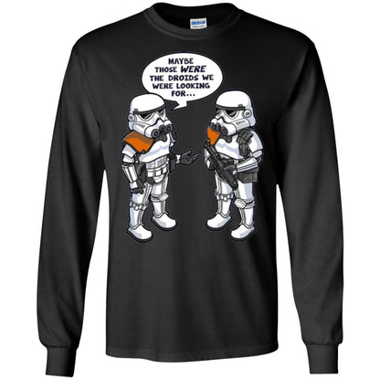 Film T-shirt Wrong Droids Comic Graphic Black