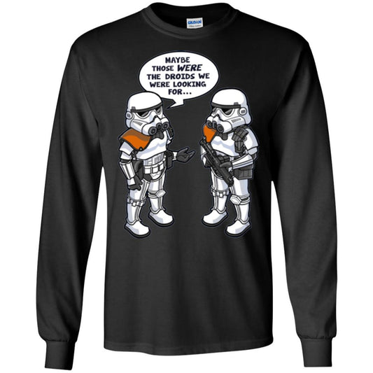 Film T-shirt Wrong Droids Comic Graphic Black