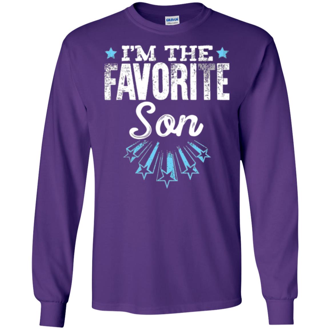 I'm The Favorite Son Family T-shirt Purple