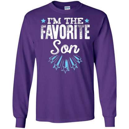 I'm The Favorite Son Family T-shirt Purple