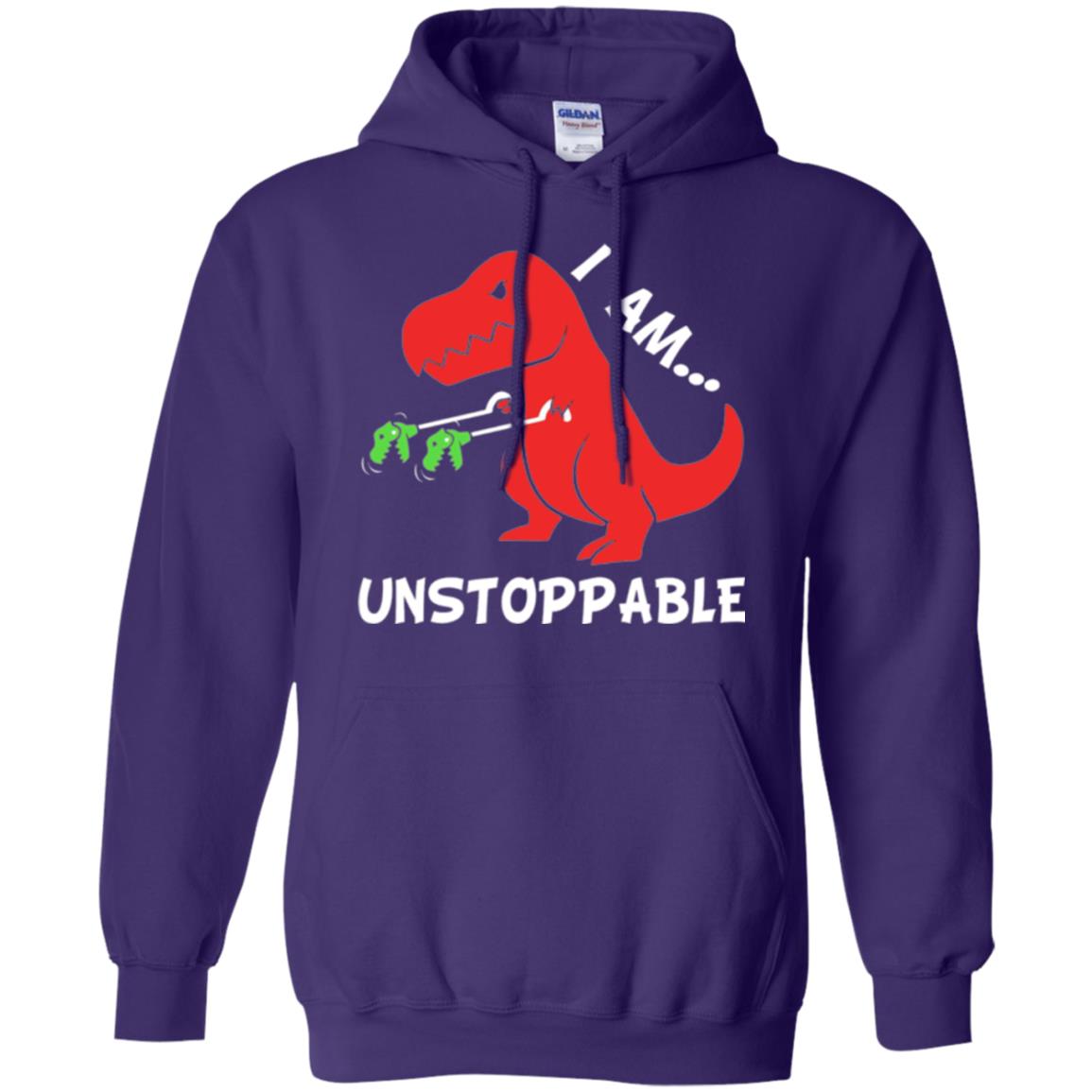 I Am Unstoppable T-shirt Purple