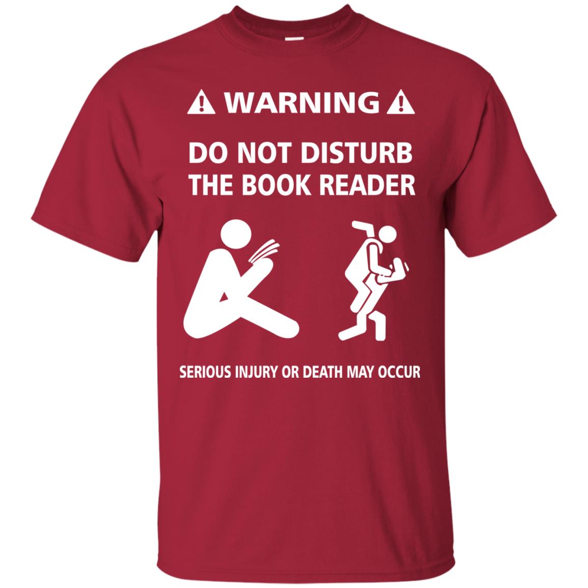 Warning Do Not Disturb The Book Reader Serious Injury Or Death May Occur Cardinal