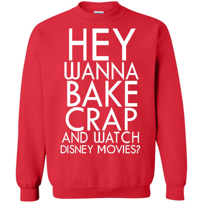 Hey Wanna Bake Crap And Wacth Disney Movie Red