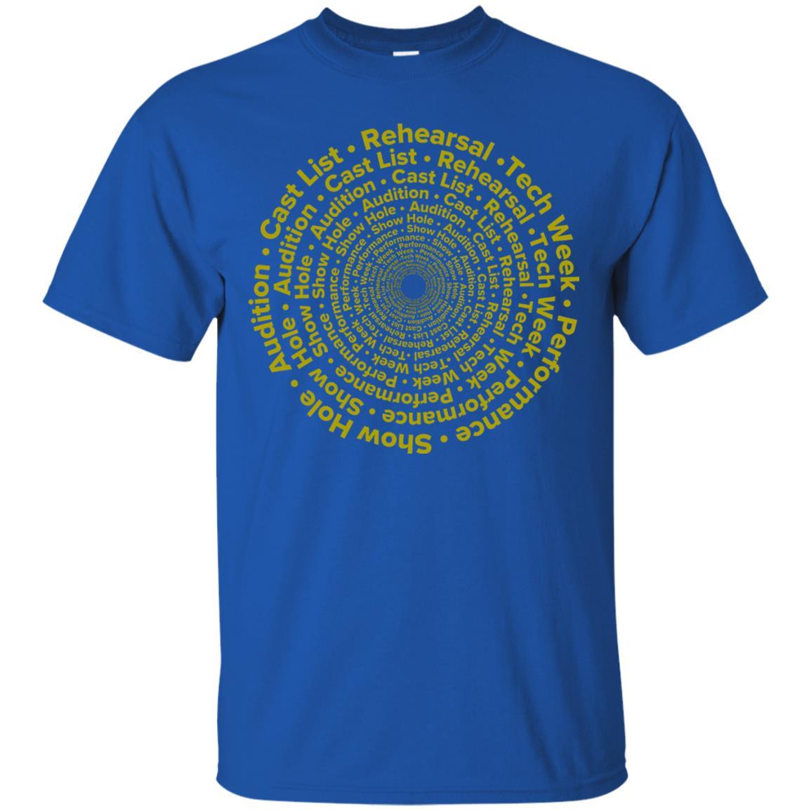 Actor T-shirt Circle Of Life Stages Royal