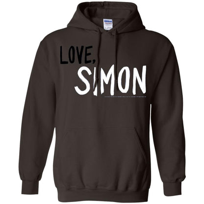 Love Simon Logo Shirt Dark Chocolate