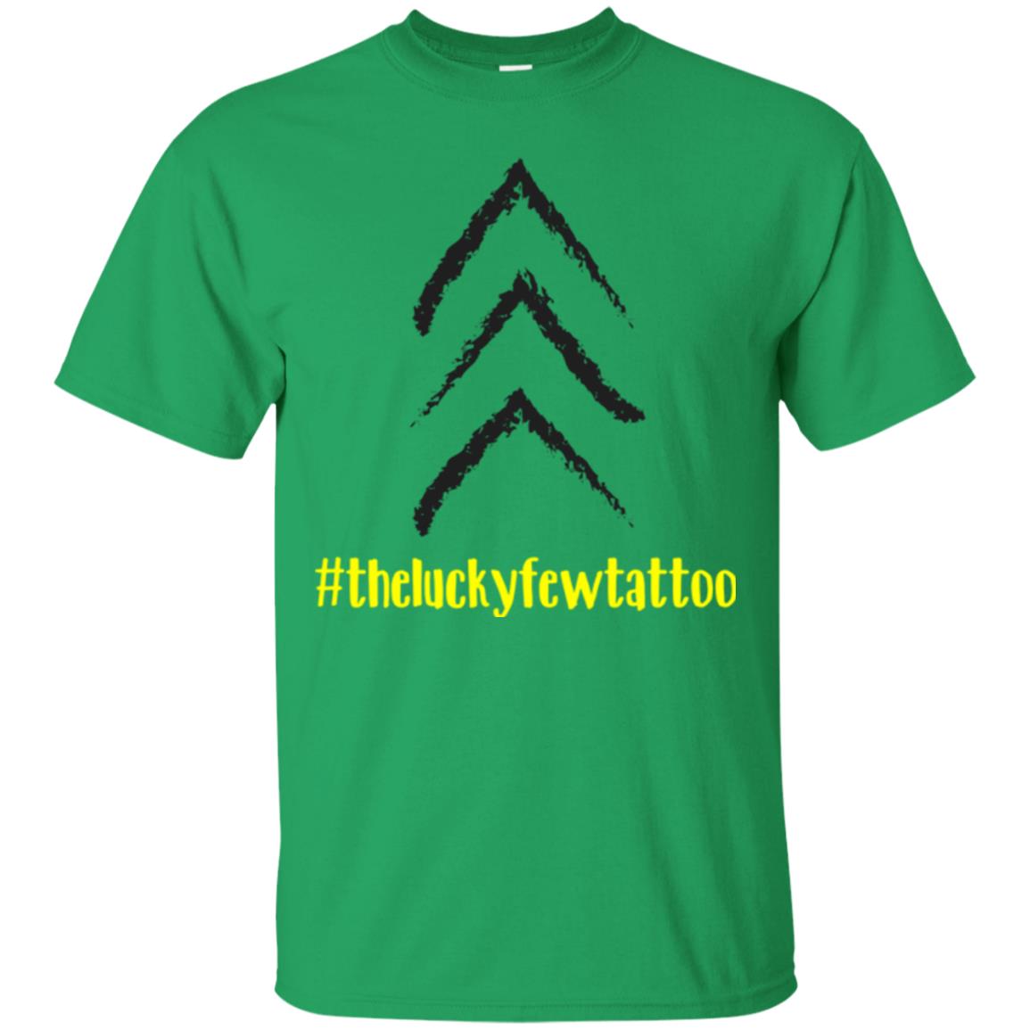 Hash Tag The Lucky Few Tattoo Gift Shirt For Friend Irish Green