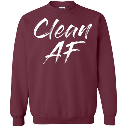 Clean Af T-shirt Maroon