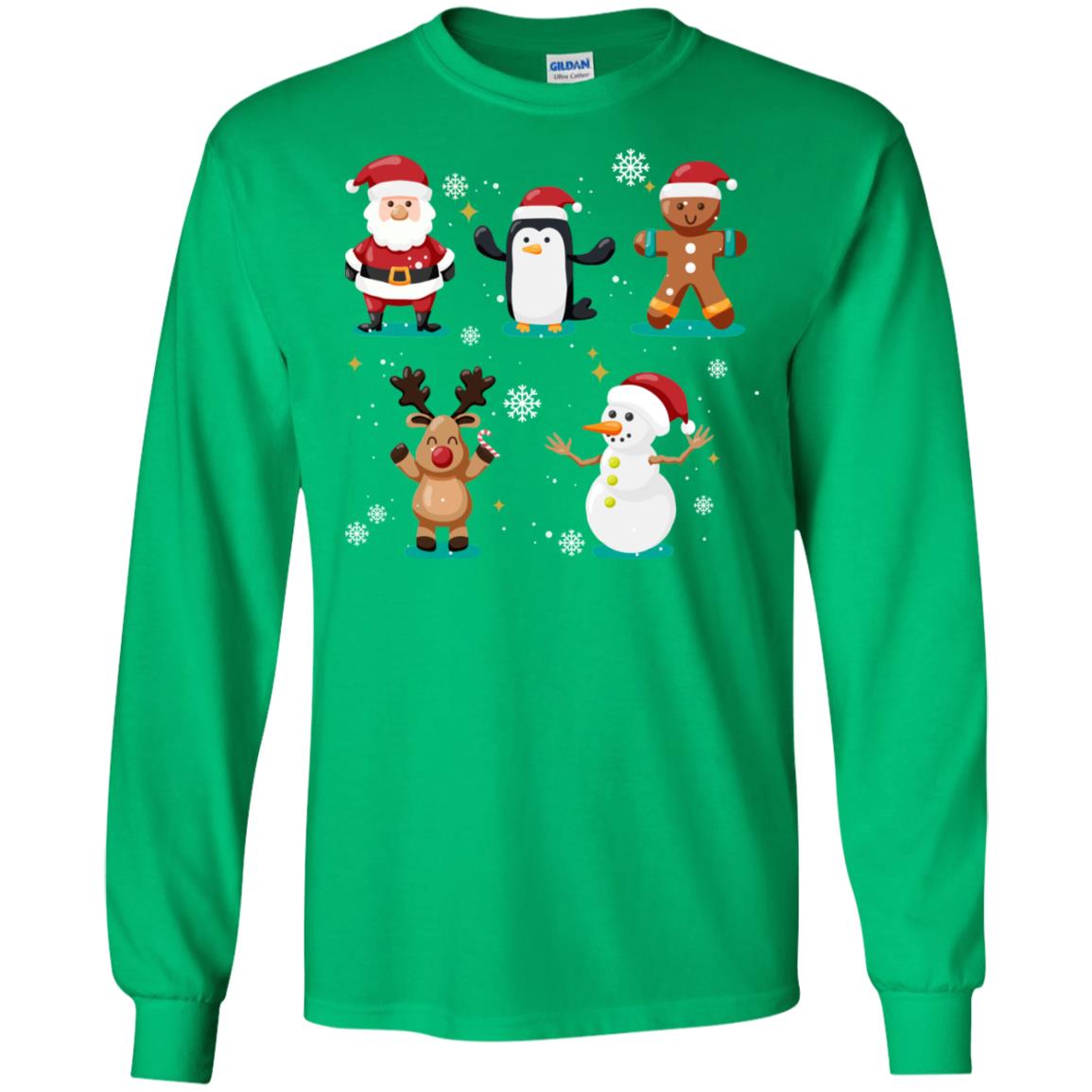 Christmas Character Ideas Gift Shirt Irish Green