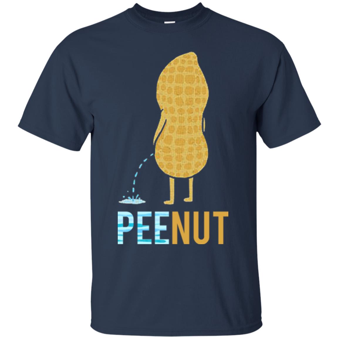 Funny Peenut Gift Shirt For Cool Boys Navy