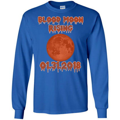 Blood Moon Rising Total Lunar Eclipse T-shirt Funny Lunar Eclipse Royal