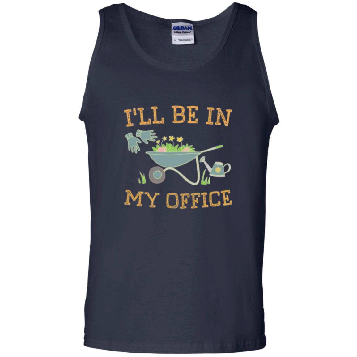 Gardener T-shirt I'll Be In My Office Navy